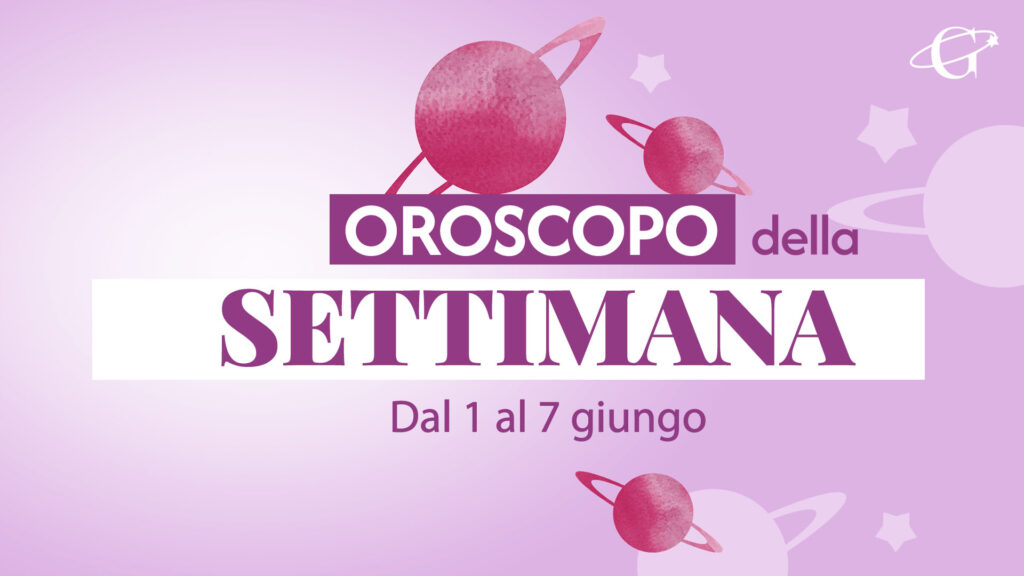 Oroscopo della settimana di Ginny dall'1 al 7 giugno 2026: Mercurio entra in Cancro